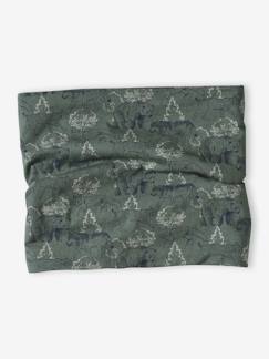 Snood garçon imprimé doublé sherpa  - vertbaudet enfant