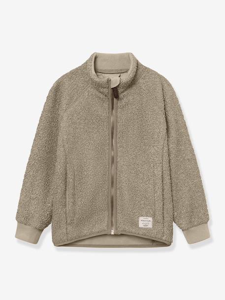 Fille-Veste en polaire Teddy avec fermeture éclair enfants MATCEDRIC MINI A TURE