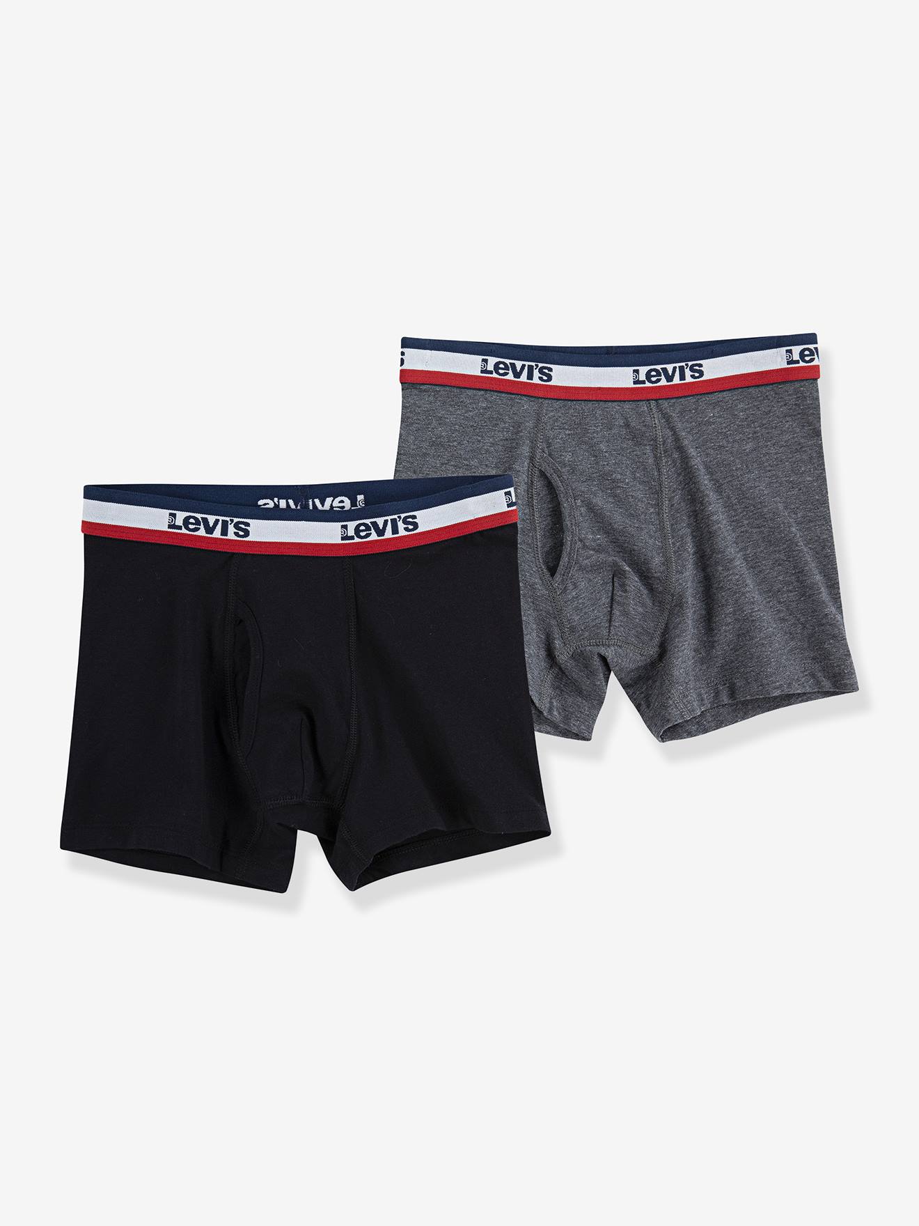 Lot de 2 boxers Batwing LEVI'S gris