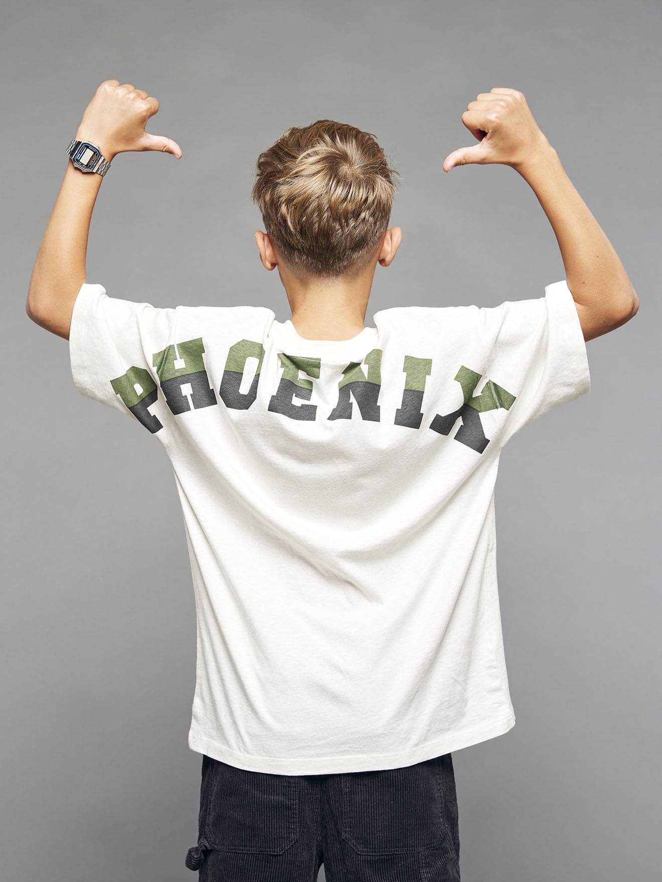 T-shirt garon oversize Phoenix blanc chin 9 €