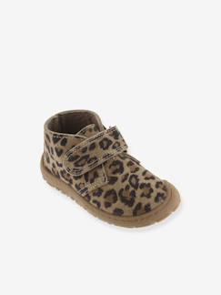 Chaussures-Bottines Bosco Barefoot cuir à scratch