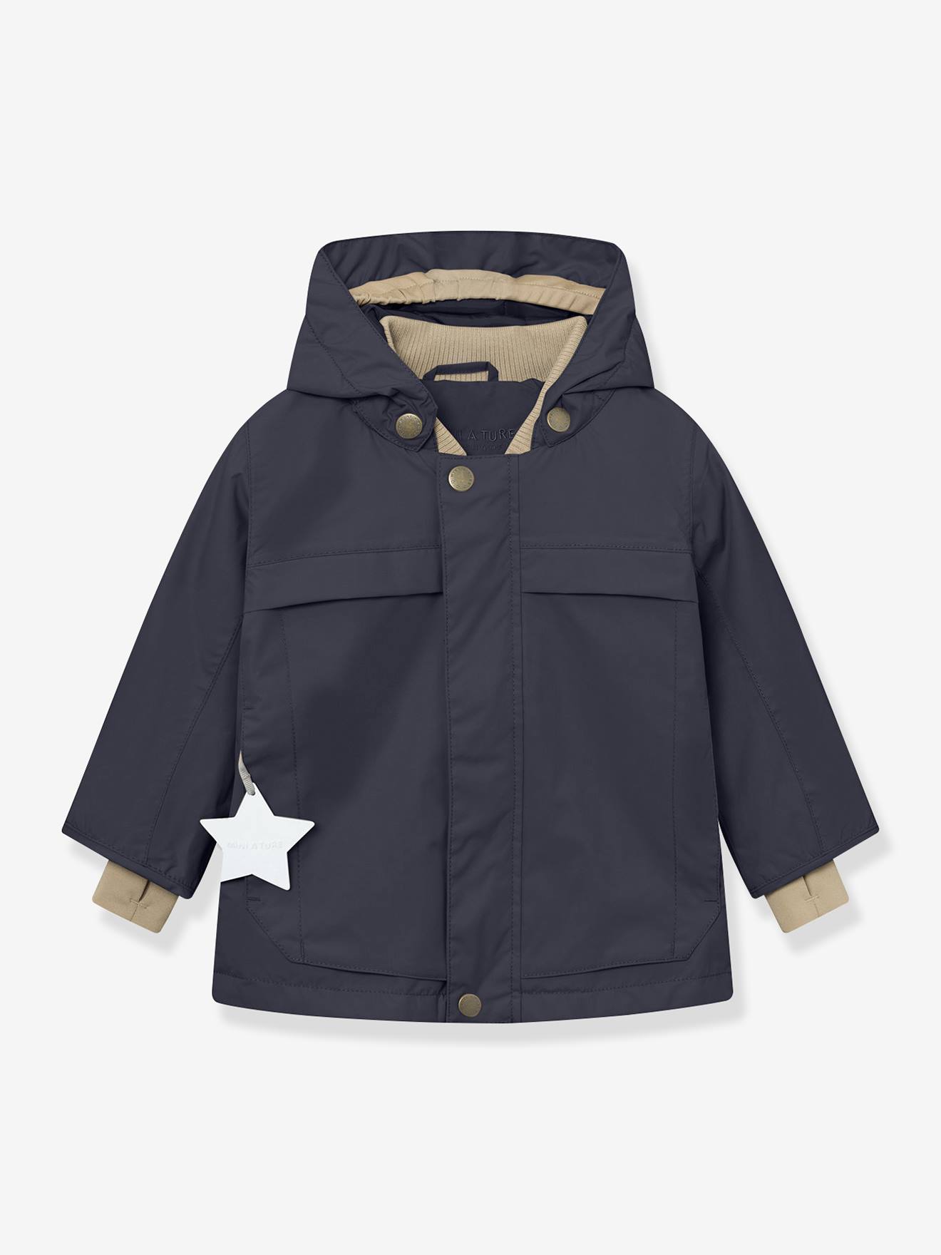 Veste toutes saisons MATWALDO garçon MINI A TURE bleu foncé