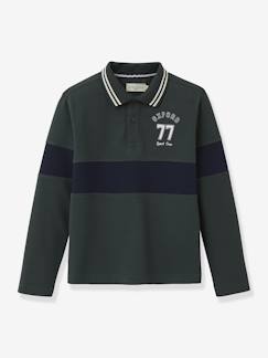 -Polo en maille piquée garçon coton biologique