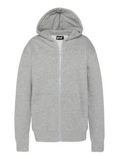 Sweatshirt uni zippé à capuche  - vertbaudet enfant