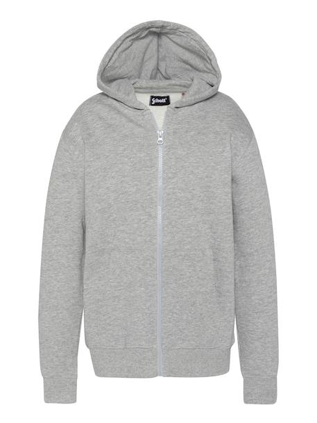 Sweatshirt uni zippé à capuche  - vertbaudet enfant