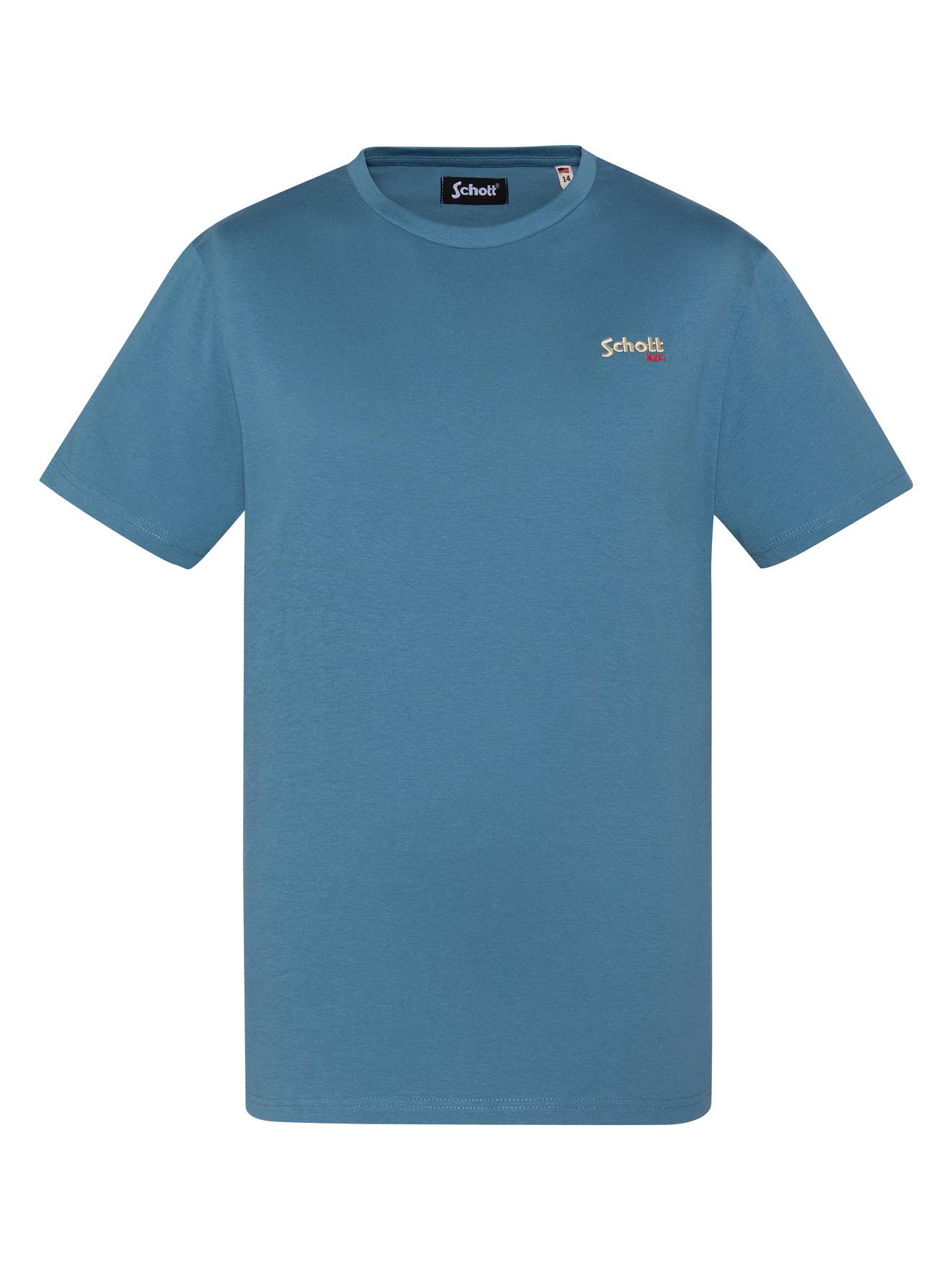 T-shirt Manches Courtes Brod Bleu Jean 12 €