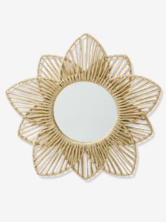 Linge de maison et décoration-Décoration-Miroir-Miroir Fleur en corde de papier