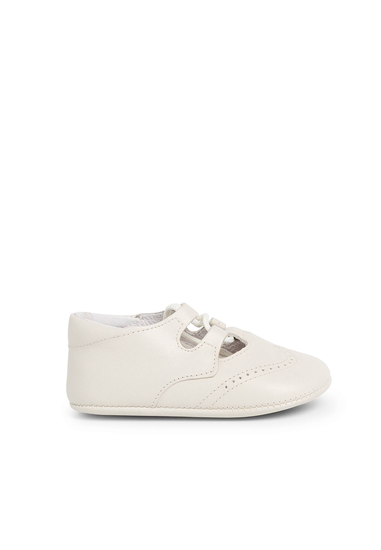 Chaussures Anglaises En Cuir Pour Bb Beige 48 €