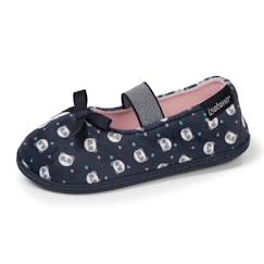 Chaussures-Chaussons ballerines avec élastique de maintien, semelle antidérapante