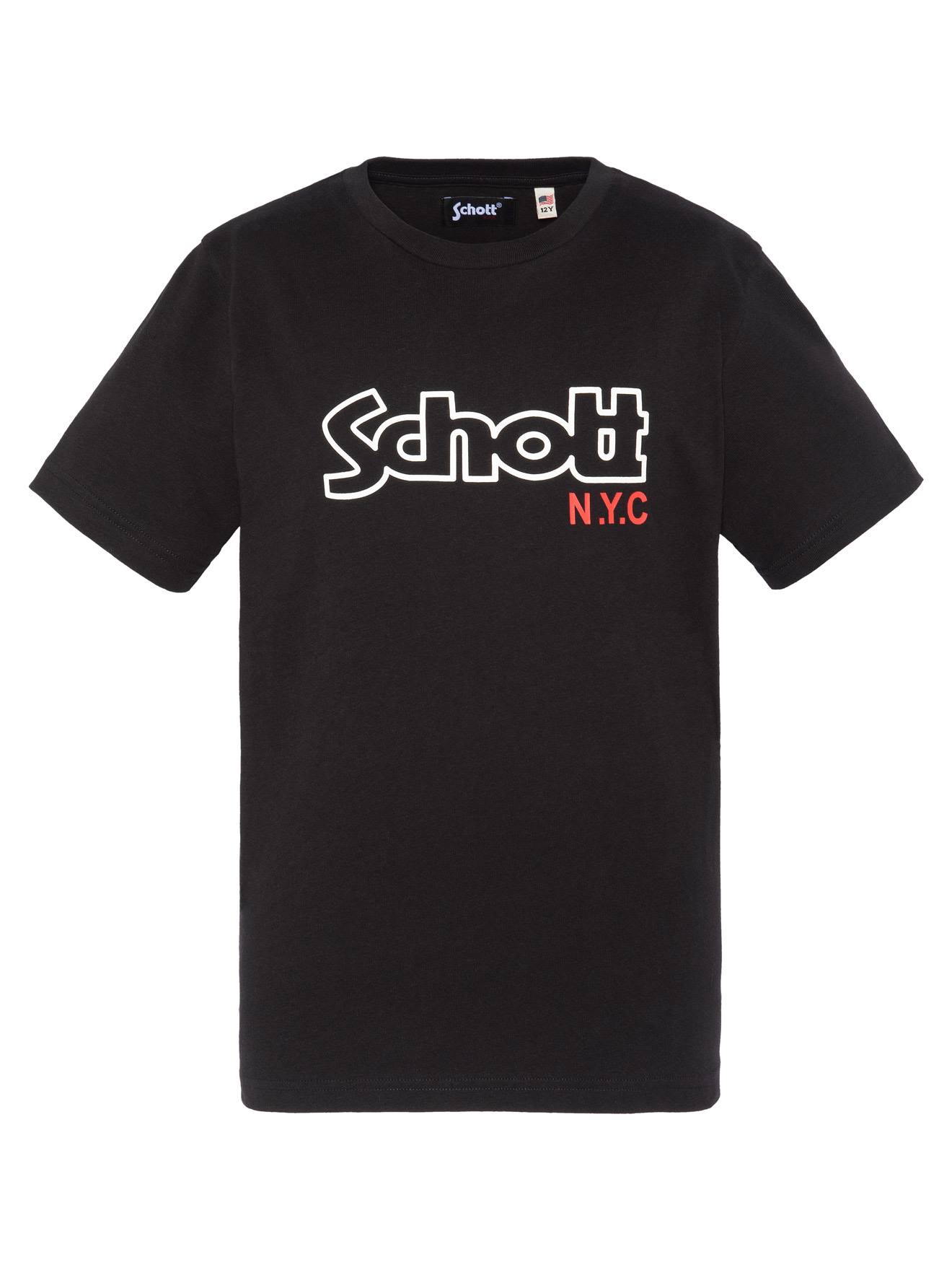 T-shirt Imprimé À Manches Courtes Noir