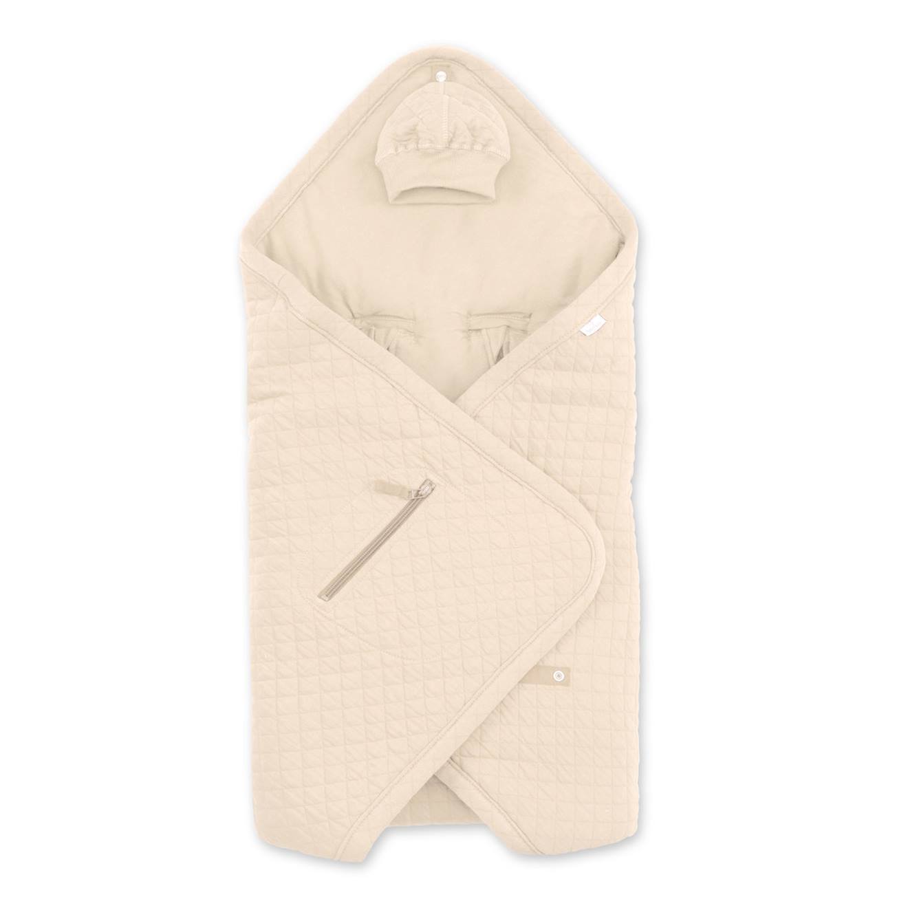 Nid d'ange biside ouatiné mi-saison - quilted - pady jersey cream