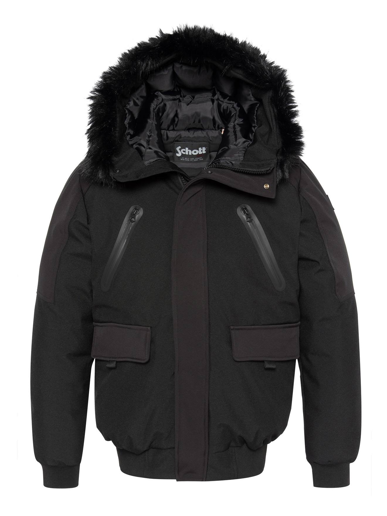 Blouson Urban À Capuche Noir