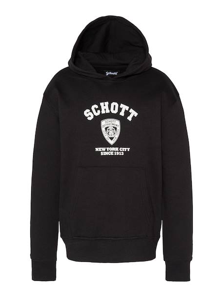 Sweatshirt imprimé nypd à capuche  - vertbaudet enfant