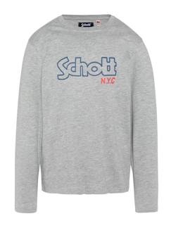 Garçon-T-shirt, polo, sous-pull-T-shirt imprimé à manches longues pour