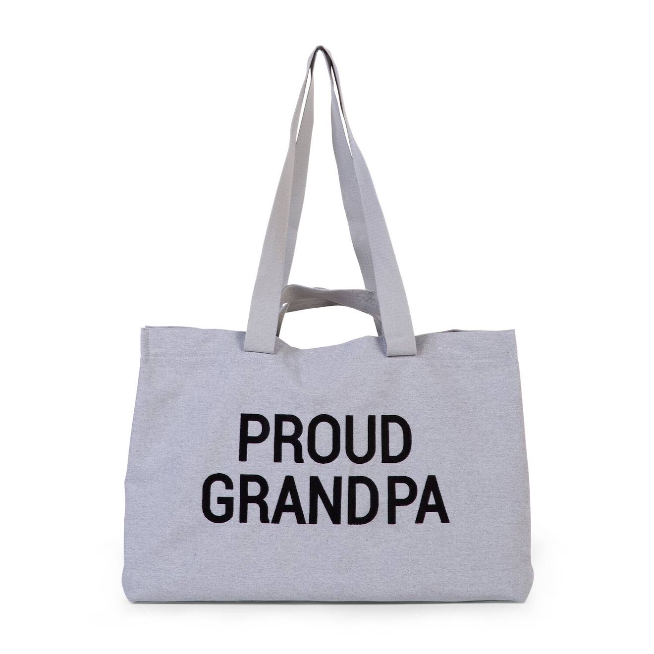 Sac À Langer De Voyage En Toile Grandpa Bag Gris