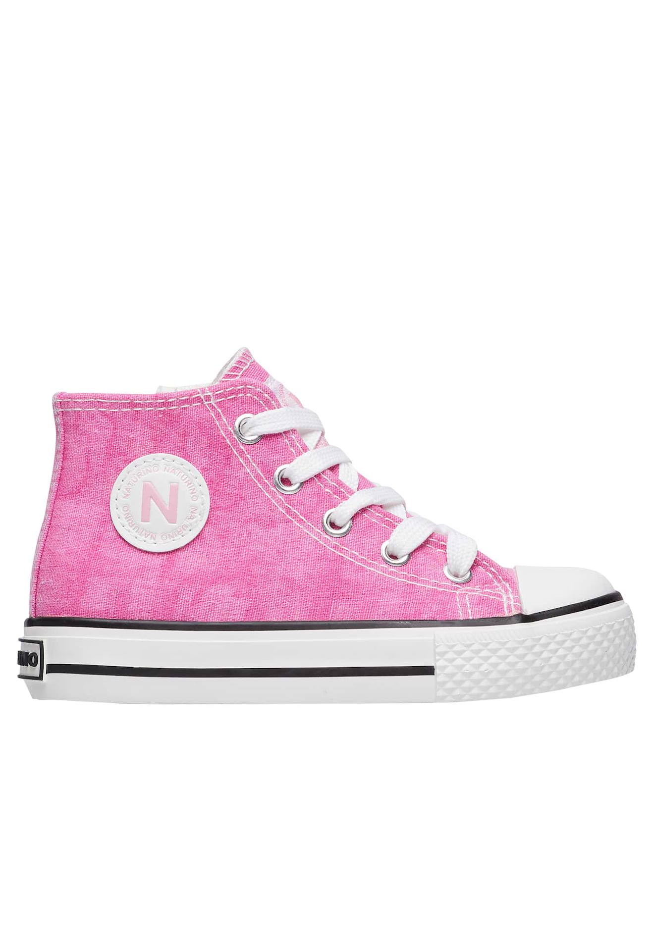 Baskets À La Cheville En Tissu Ylfas. Rose