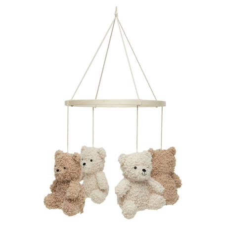Jollein - Mobile Teddy Bear - Naturel/Biscuit - Marron