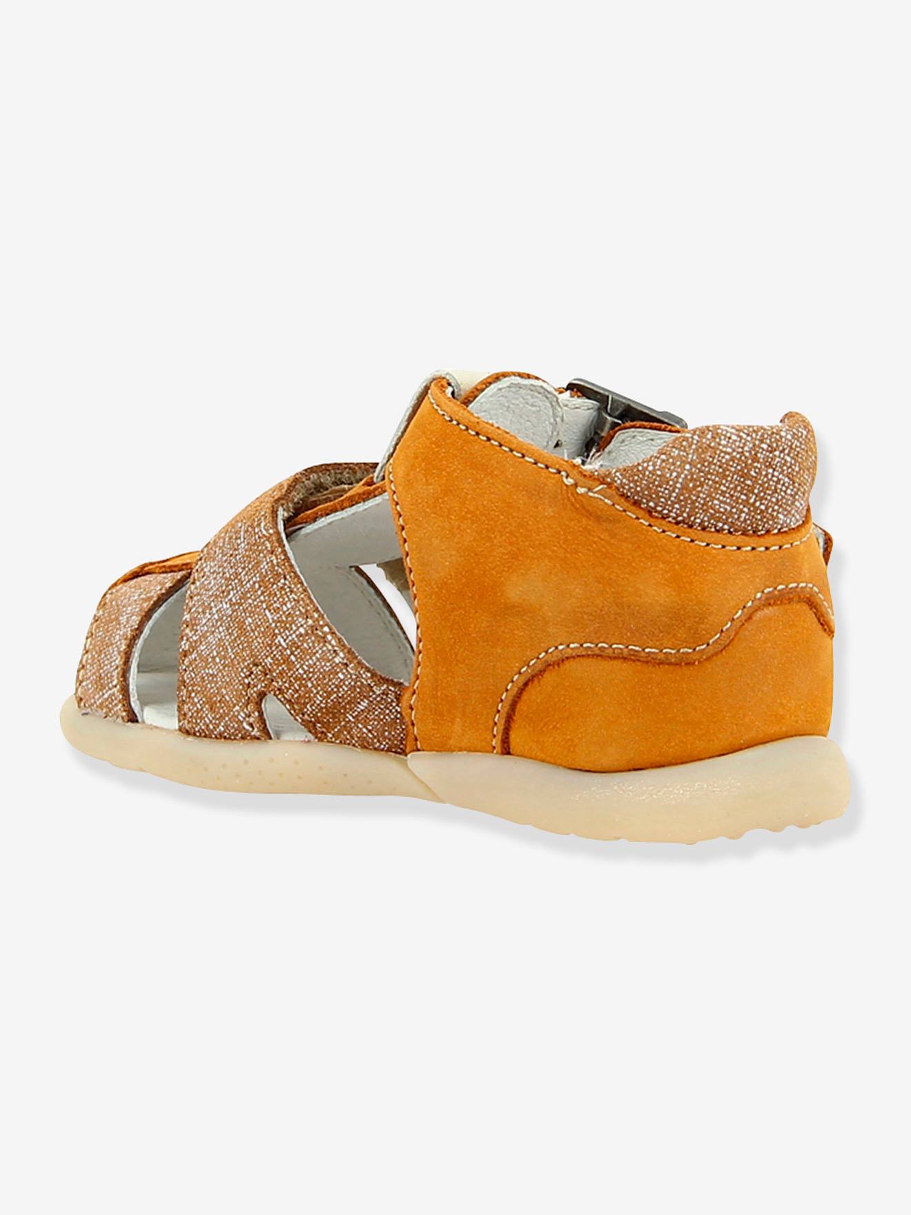 Gris Babybotte® Babybotte Gulli Bébé Garçon Sandales Cuir nXPkwO80