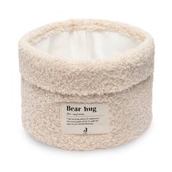 -Panier de toilette boucle naturel (14 x 18 cm)