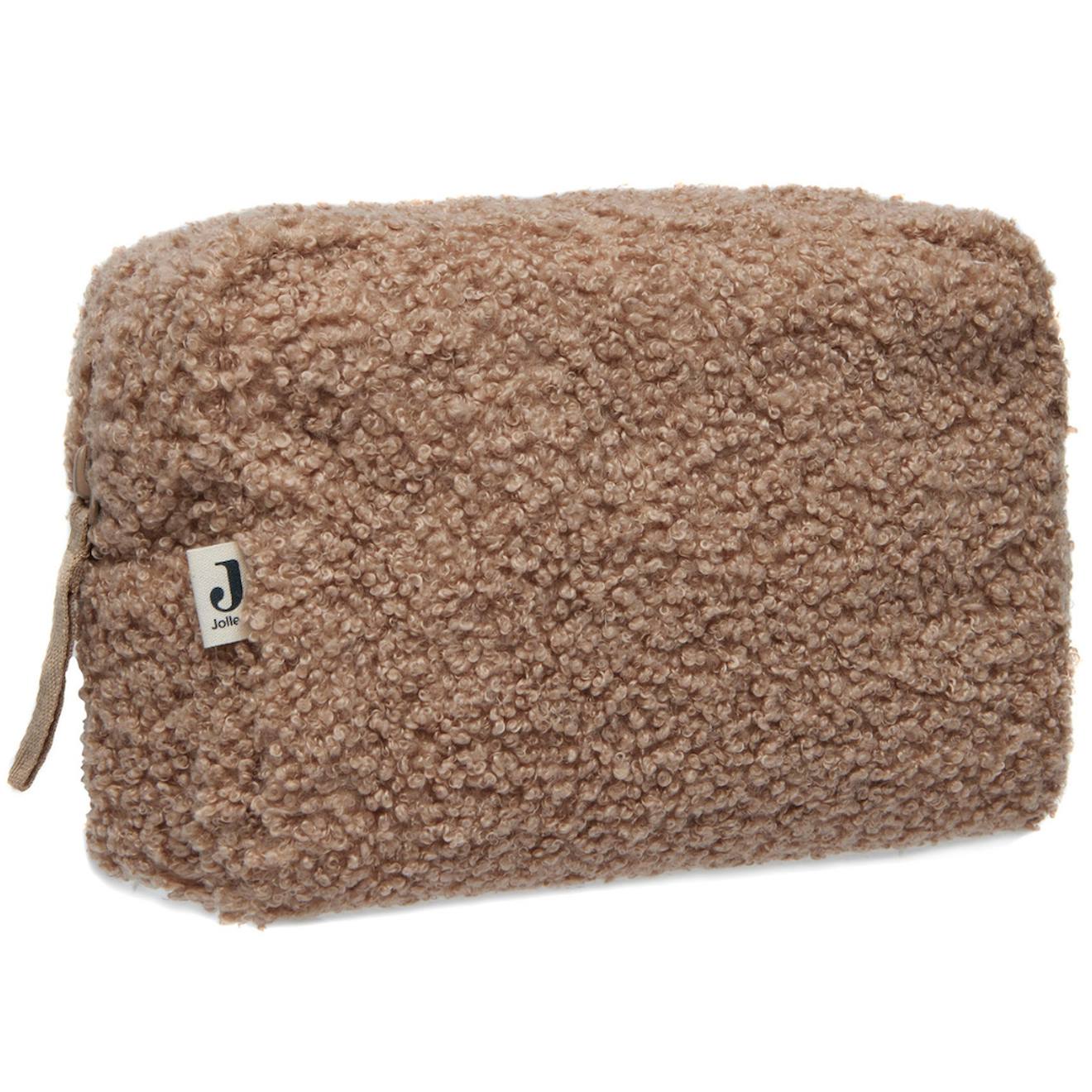 Trousse De Toilette Boucle Naturel Marron (Jollein) - Image 1