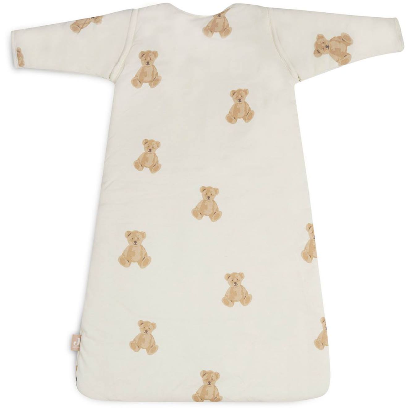 Gigoteuse Chaude Avec Manches Amovibles Teddy Bear Tog 2-3 (6-18 Mois) Blanc, Beige (Jollein) - Image 1