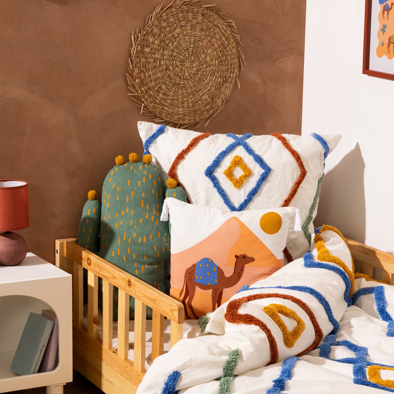 Coussin+-+Alex+Multicolore