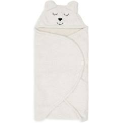 Puériculture-Chancelières, plaid-Plaid-Couverture nomade bunny nougat (100 x 105 cm)