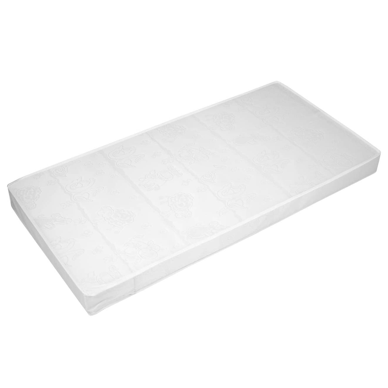 Matelas Bébé Déhoussable Double Face Naturaform Blanc Matelas Bébé Déhoussable Double Face Naturaform Blanc