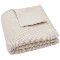 Linge de maison et décoration-Linge de lit enfant-Linge de lit chaud-Couverture en polaire basic knit oatmeal (75 x 100 cm)