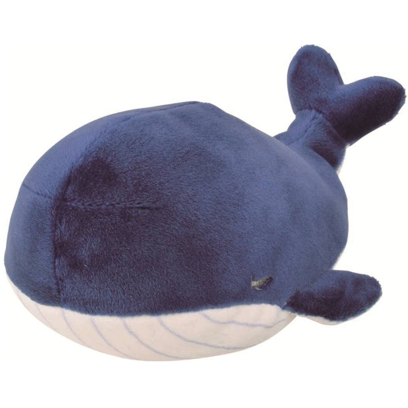 Porte-clé Peluche Nemu Nemu Kanaroa La Baleine (13 Cm) Bleu, Blanc