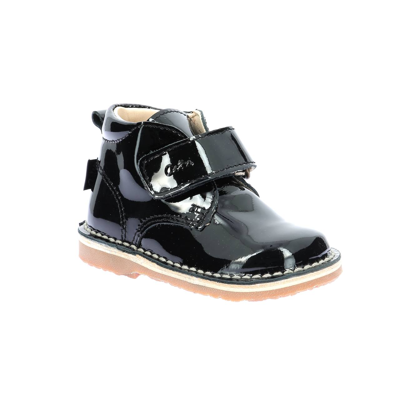 Boots Bébé Abocratch Noir Vernis