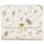 Tapis à langer de voyage sea garden Bleu, marron, écru 1 - vertbaudet enfant 