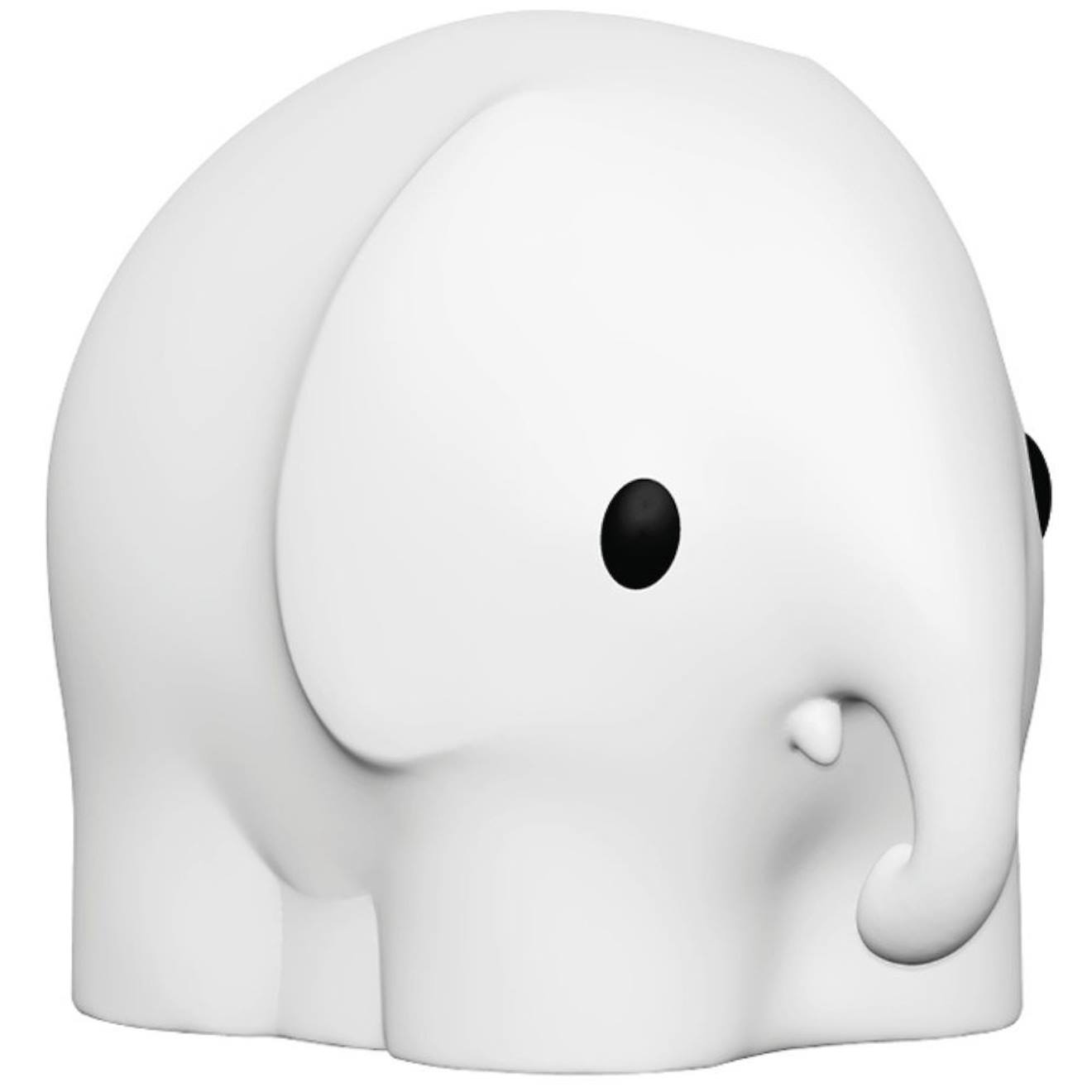 Veilleuse First Light Éléphant (18 Cm) Blanc, Noir Veilleuse First Light Éléphant (18 Cm) Blanc, Noir