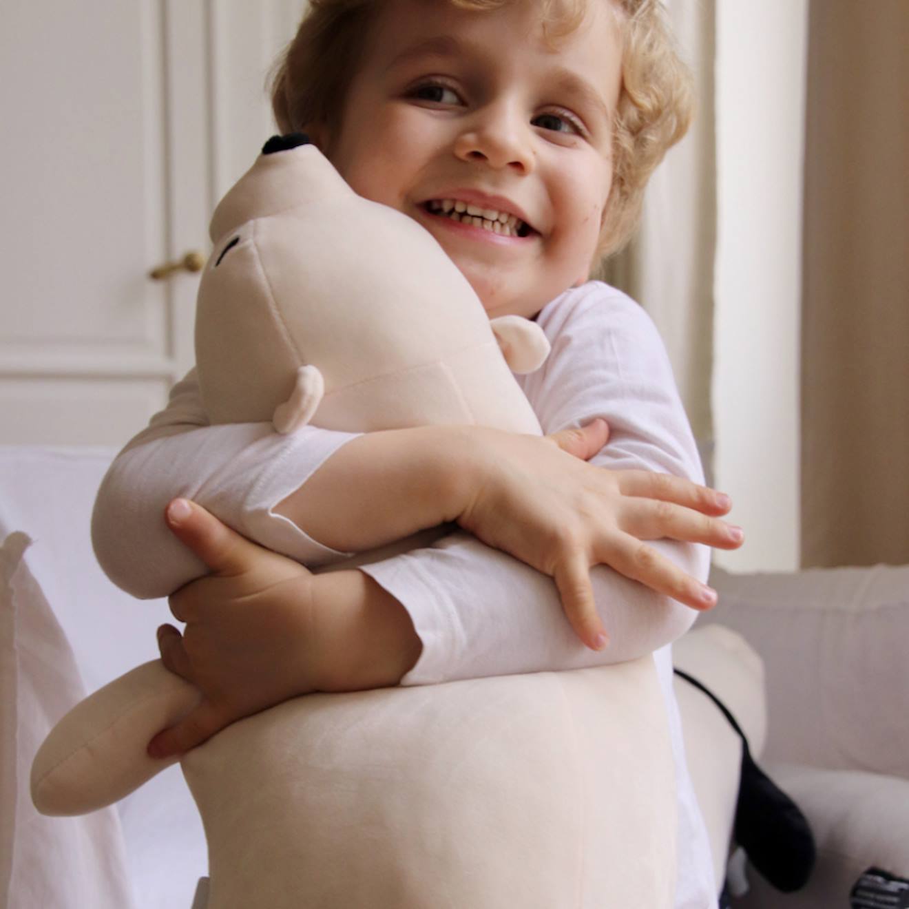 Peluche Ours Polaire Shiro (51 Cm) Écru (Trousselier) - Image 2