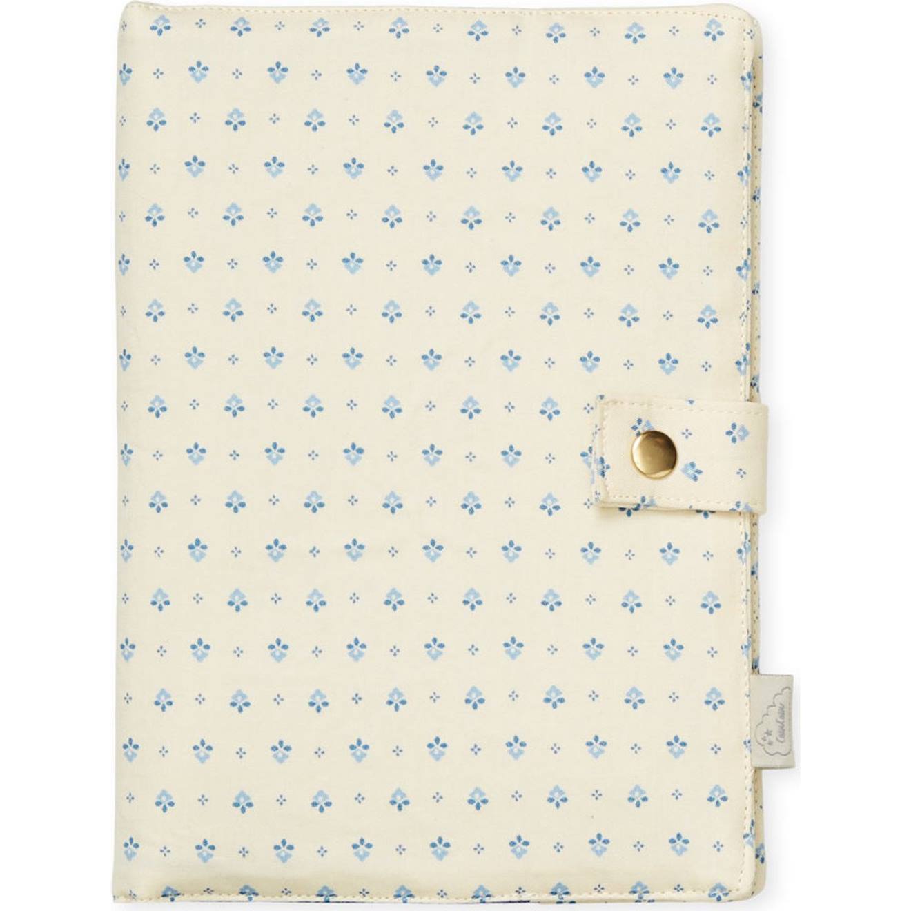 Protège Carnet De Santé Capri Bleu, Blanc