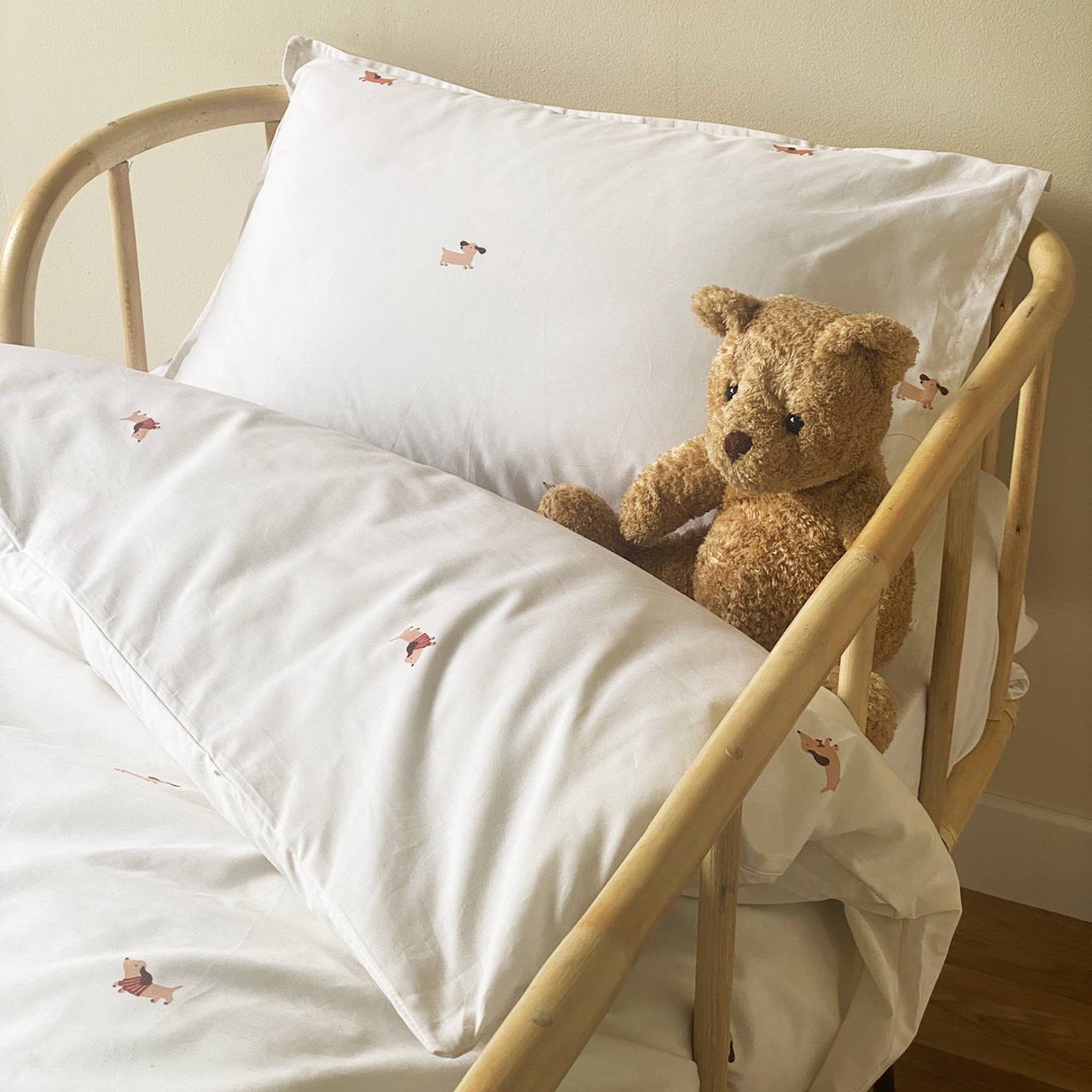 Parure De Lit Percale Coton Bio Oscar