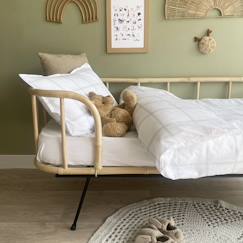 -Parure de lit percale coton bio