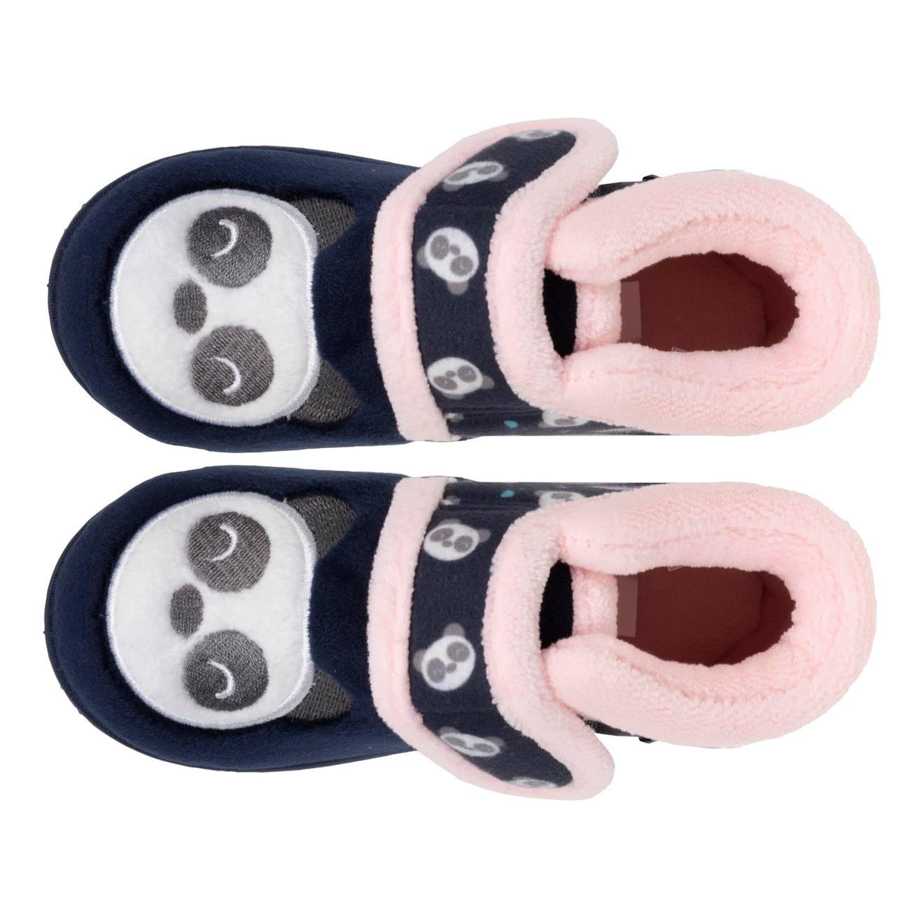 Chaussons Bottillons Garçon Isotoner - Sherpa Doux, Scratch, Semelle Antidérapante, Lavable Machine - 8