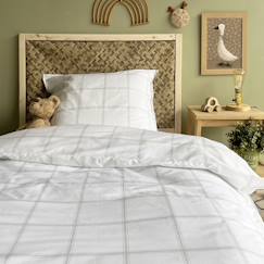 Linge de maison et décoration-Linge de lit enfant-Parure de lit percale coton bio