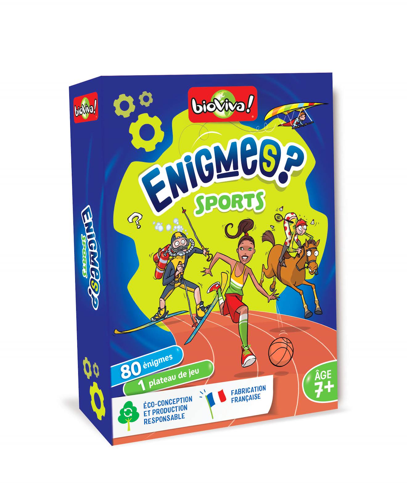 Jeu De Cartes - Enigmes - Sports - Fabriqué En France Multicolore