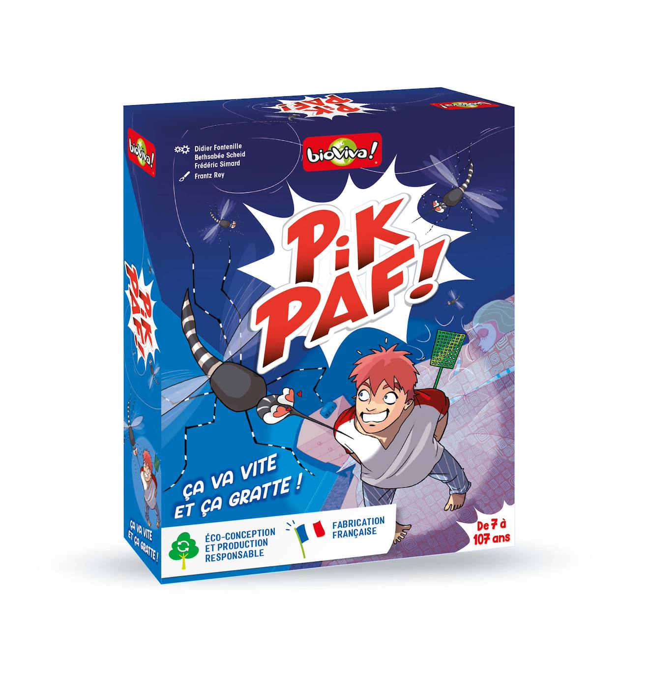Jeu De Cartes -pik Paf ! - Fabriqué En France Multicolore