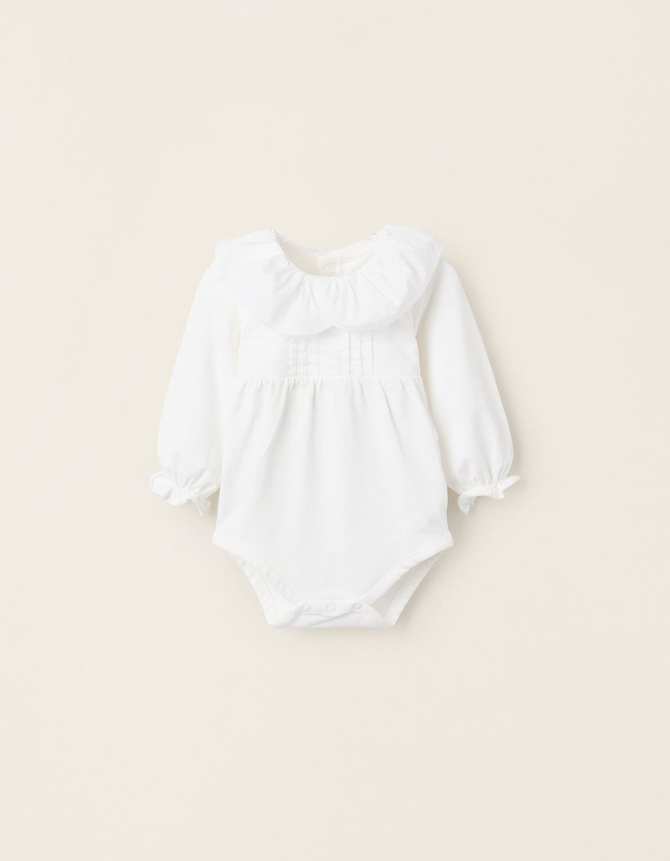 Body À Volants Blanc