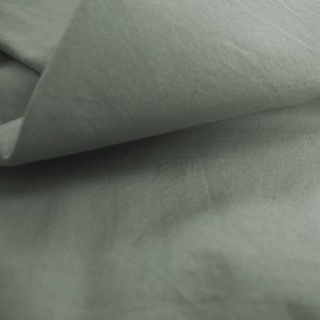 Drap-housse uni en coton, coton lavé Blanc+Bleu nuit+Bleu orage+Caramel+Chocolat+Lichen+Lie de vin+Lin+Miel+Nude+Terre cuite 17 - vertbaudet enfant 