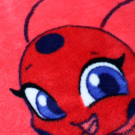 Plaid polaire imprimé toucher extra doux, miraculous ladybug jump Rouge 3 - vertbaudet enfant 