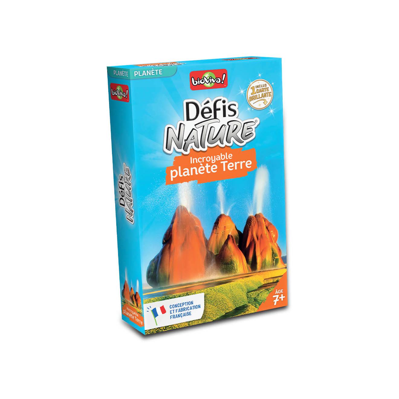 Jeu De Cartes - Défis Nature - Incroyable Planète - Fabriqué En France Multicolore