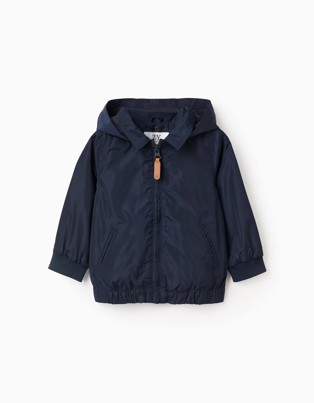 Coupe-vent Avec Capuche Amovible Bleu Foncé