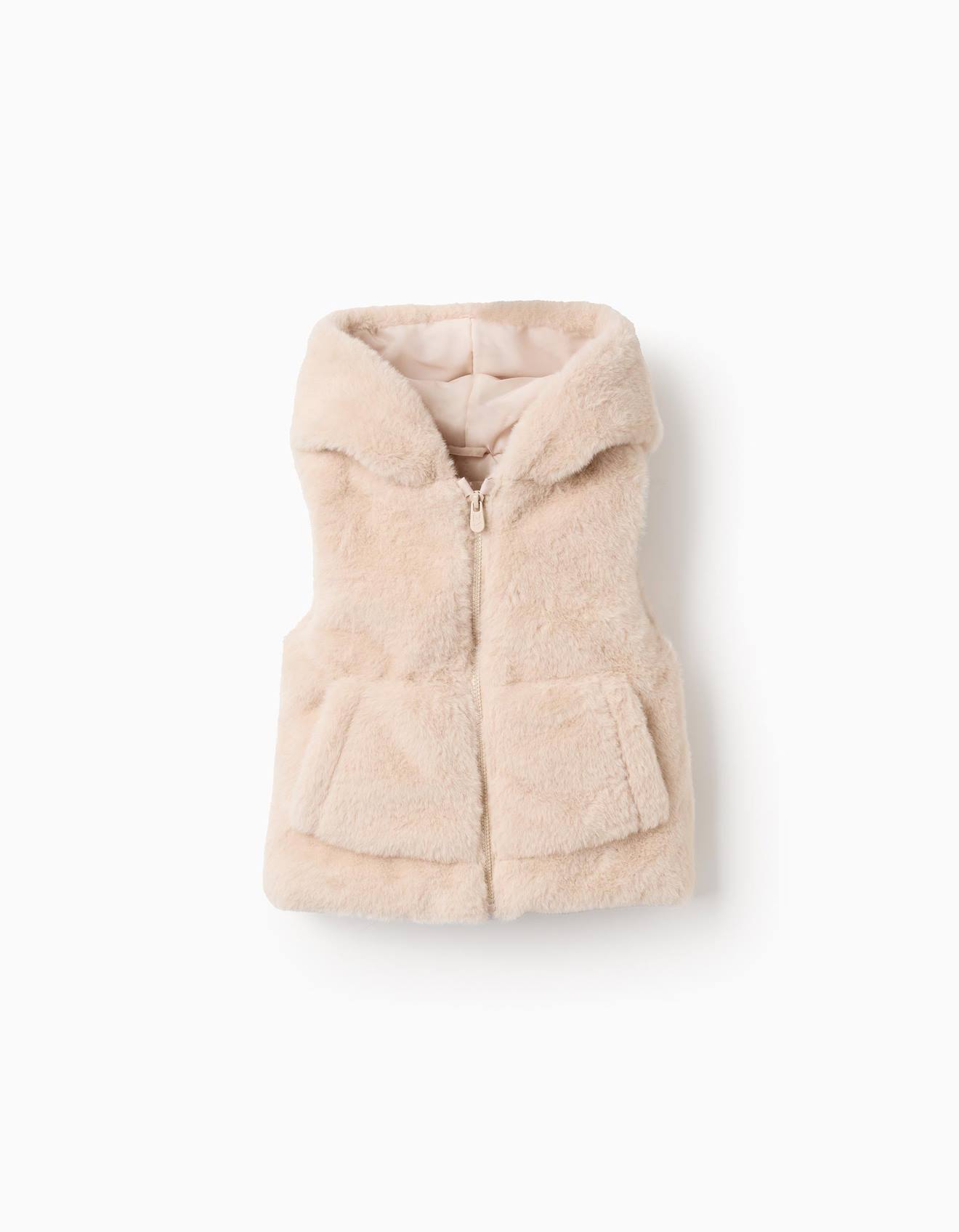 Gilet En Maille Avec Capuche Gris Clair