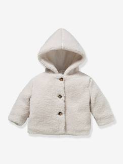 Bébé-Manteau, combipilote, nid d'ange-Veste burnous en sherpa Bébé
