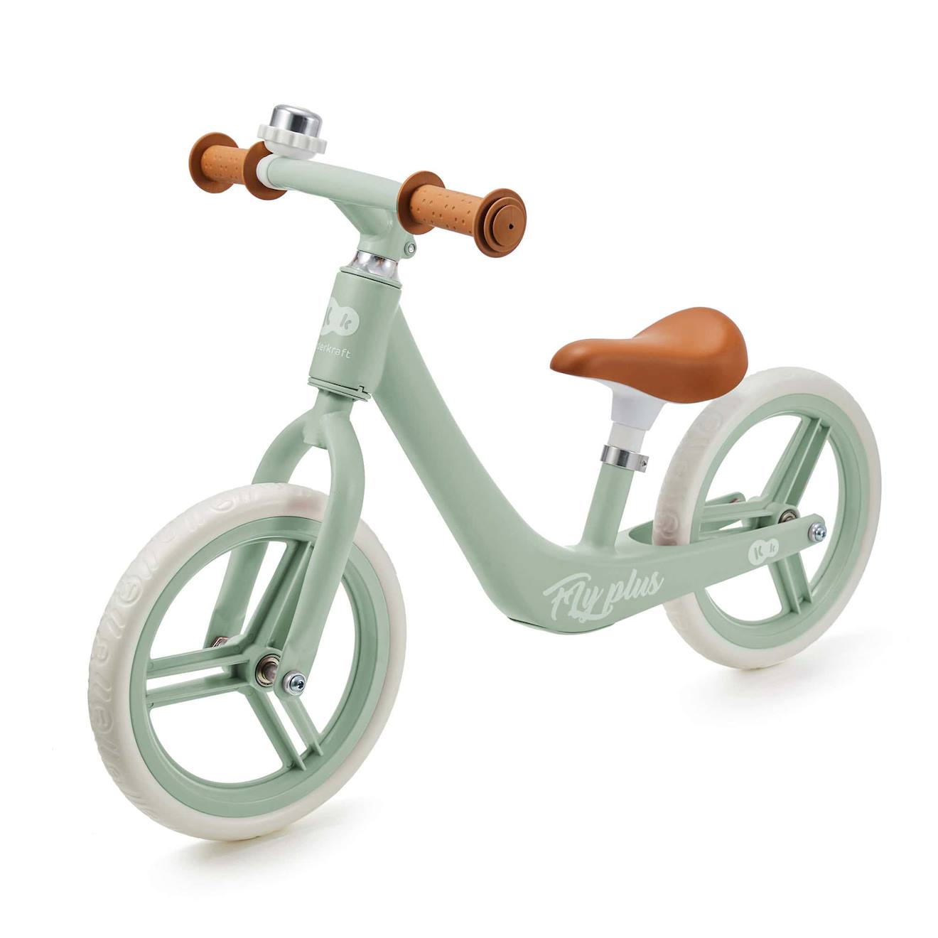 Kinderkraft - Draisienne Enfant Design Retro Roues En Mousse Impermeable Mint