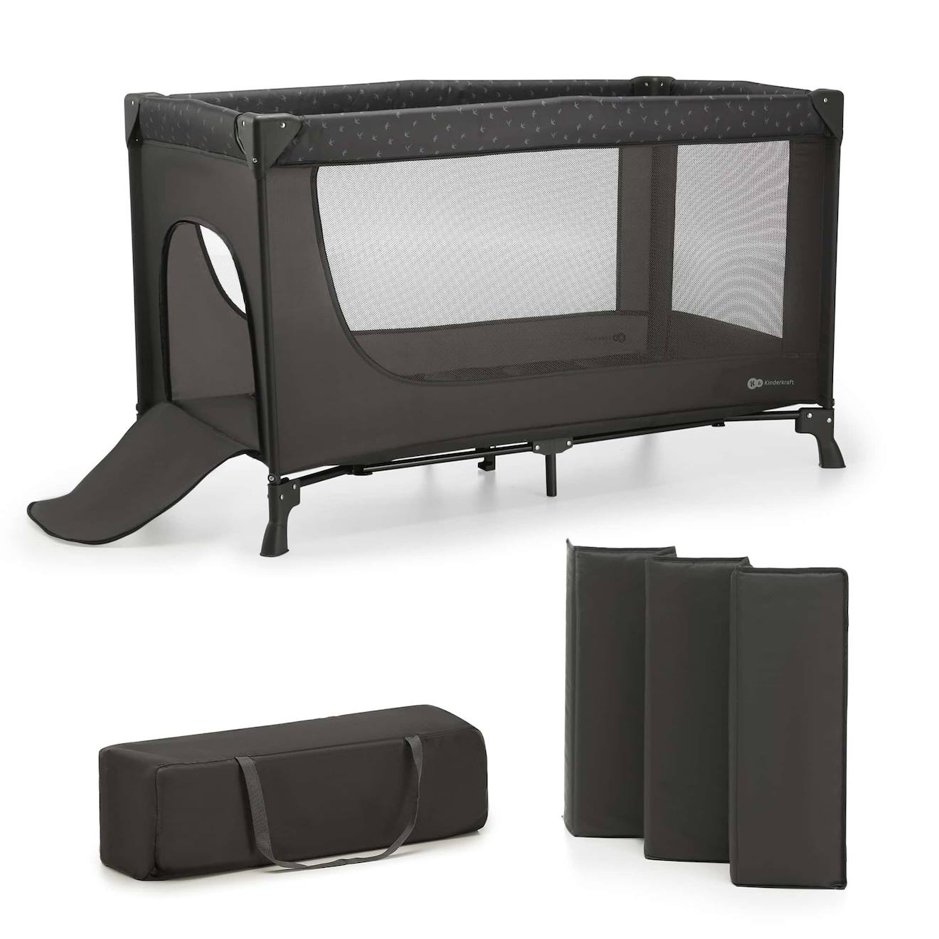 Lit Parapluie Pliant Pour Bebe Lit De Voyage Et Parc Black